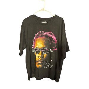 Young Thug Graphic T-Shirt Black XL NWT 100% Cotton By ICY